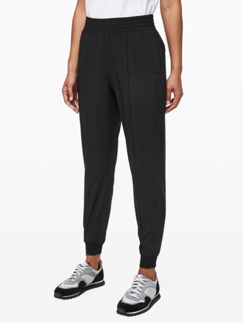 Lululemon Like New Wanderer Jogger Size 6 27.5” Black Gym Yoga Activewear